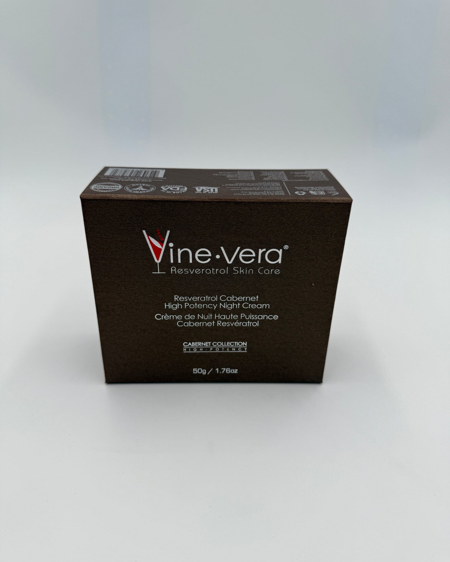 Vine Vera Resveratrol Cabernet High-Potency Night Cream – Regeneration über Nacht