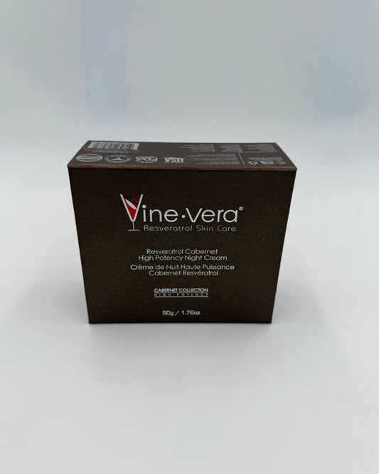 Vine Vera Resveratrol Cabernet High-Potency Night Cream – Regeneration über Nacht
